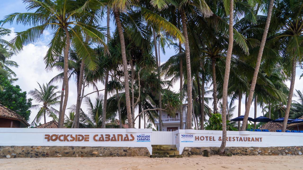 Rockside Cabanas Hotel Unawatuna Exteriör bild